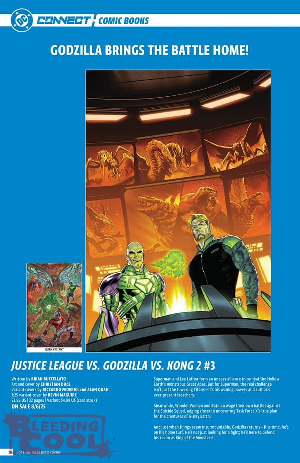 DC Comics August 2025 Solicits
