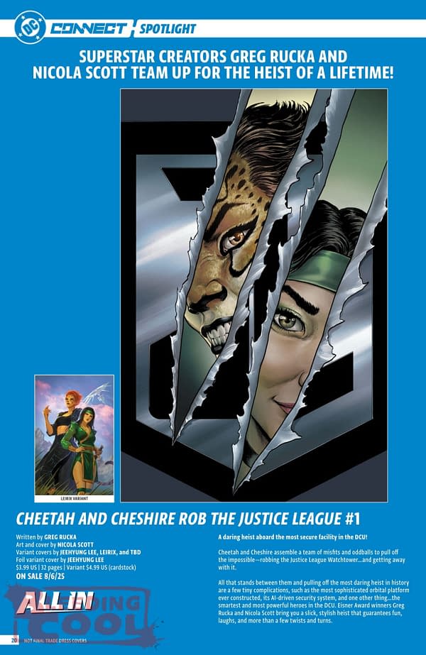 DC Comics August 2025 Solicits