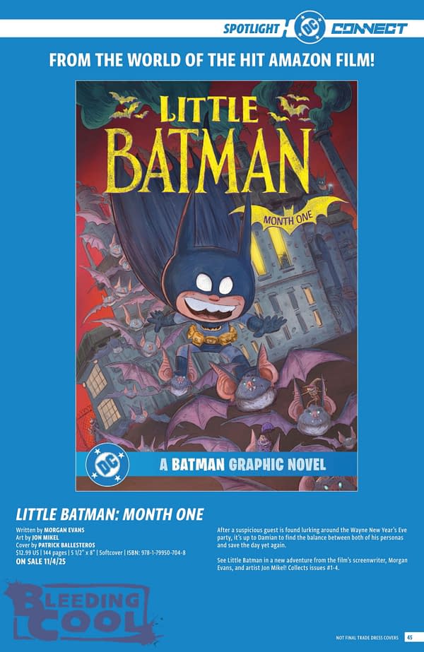 DC Comics August 2025 Solicits