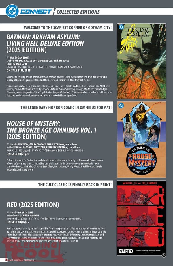 DC Comics August 2025 Solicits