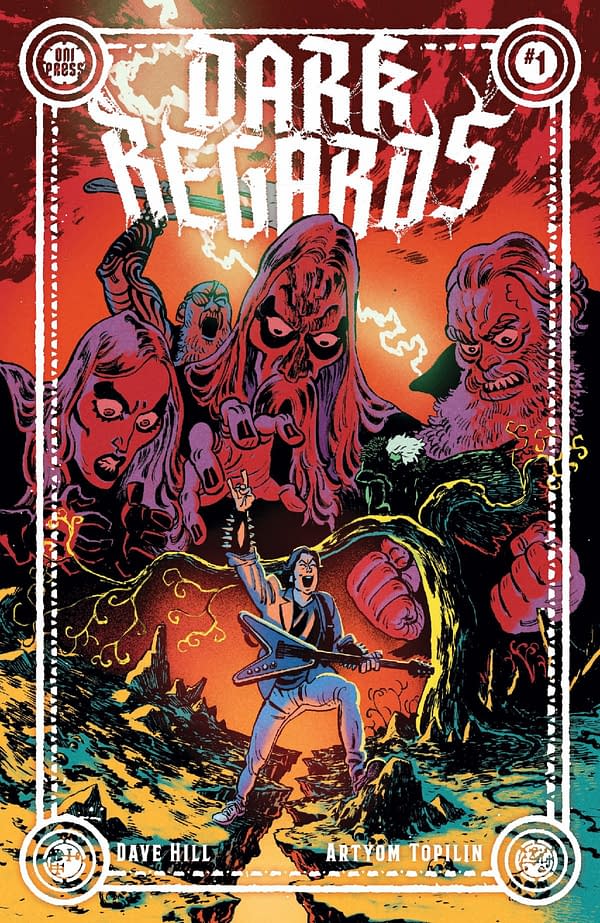 Oni Press Double-Ships Dark Regards #1 Real Human Blood Variant