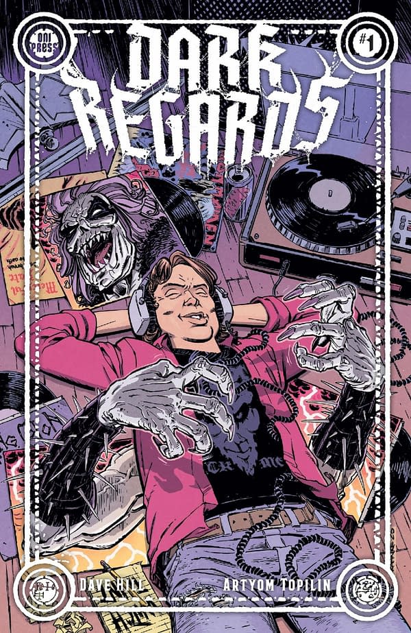 Oni Press Double-Ships Dark Regards #1 Real Human Blood Variant