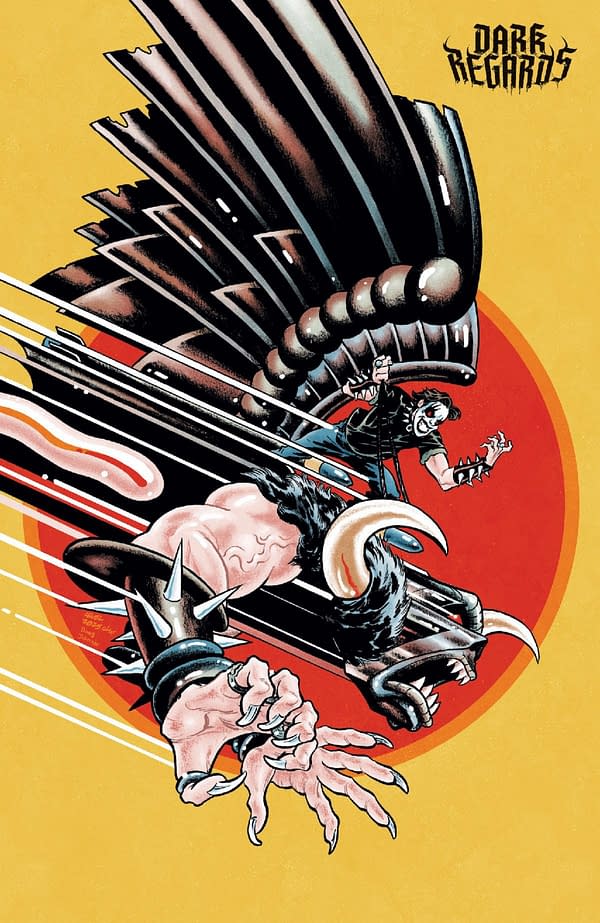 Oni Press Double-Ships Dark Regards #1 Real Human Blood Variant