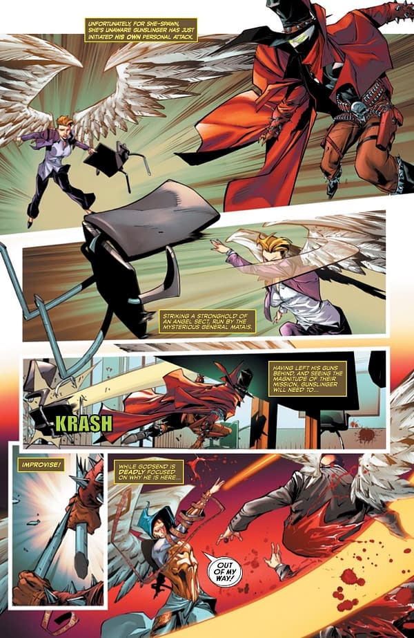 Interior preview page from Gunslinger Spawn #44