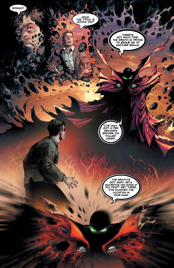Interior preview page from King Spawn #46