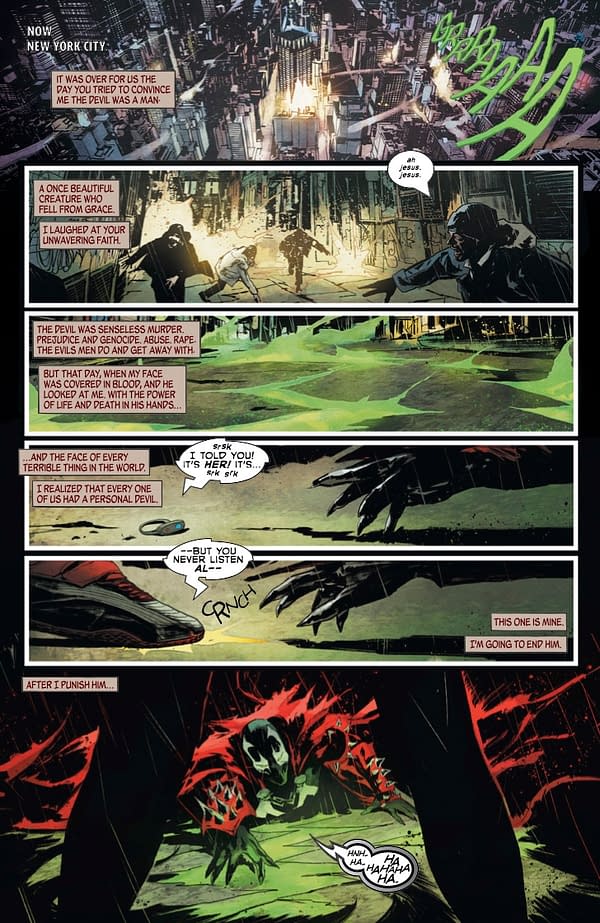 Interior preview page from Spawn: Bloodletter #1