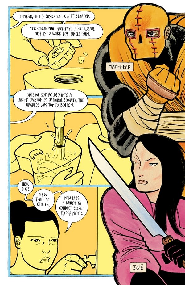 Interior preview page from Copra #50