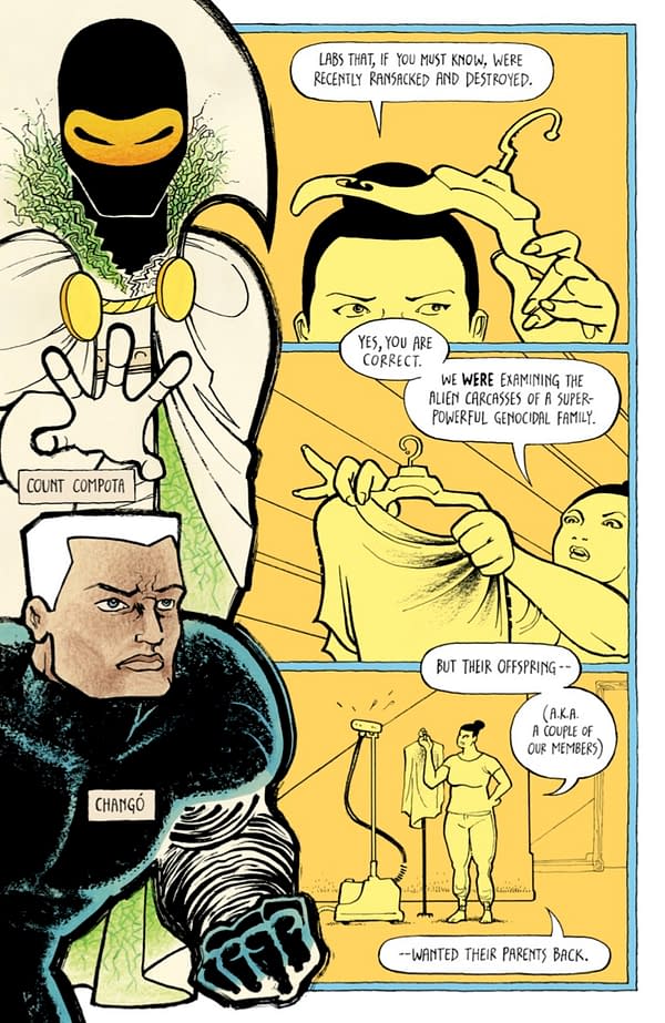 Interior preview page from Copra #50