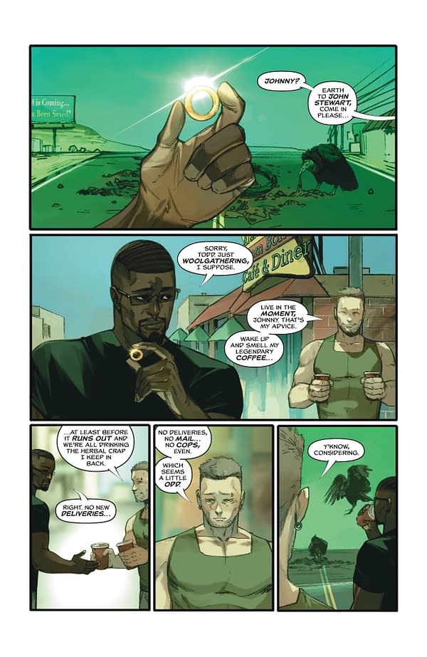 Interior preview page from Absolute Green Lantern #3