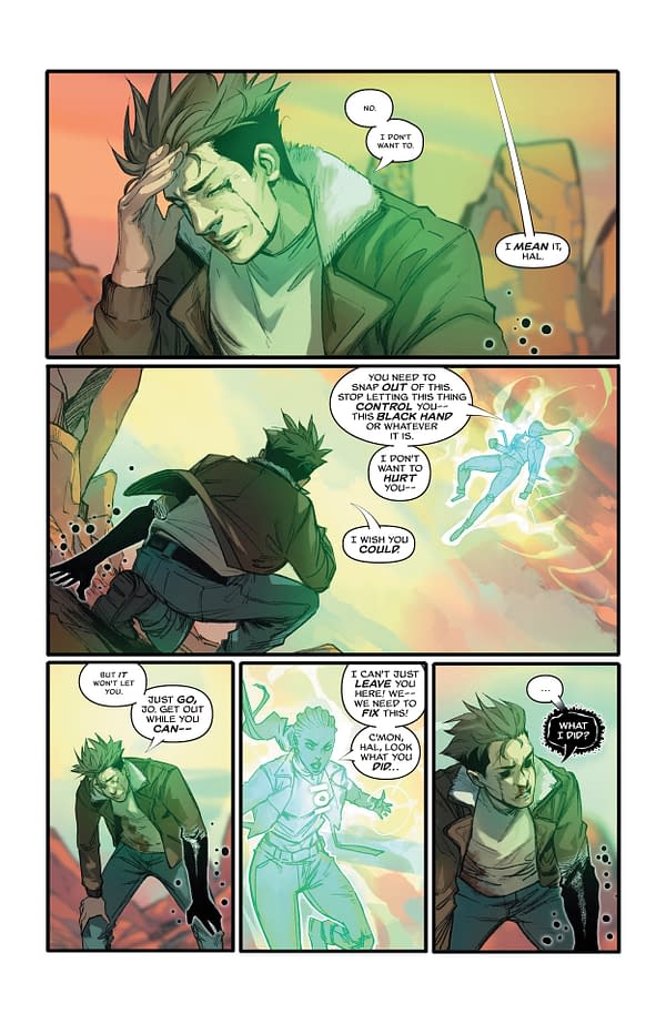 Interior preview page from Absolute Green Lantern #4