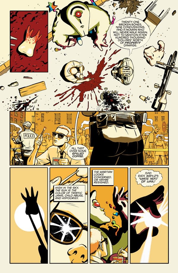 Interior preview page from Absolute Martian Manhunter #4