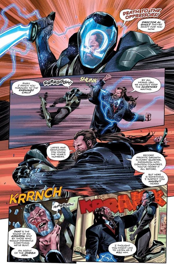 Interior preview page from Absolute Superman #8