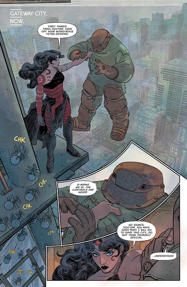Interior preview page from Absolute Wonder Woman #9