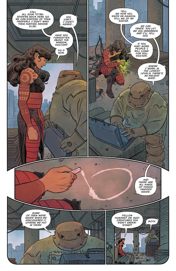 Interior preview page from Absolute Wonder Woman #9