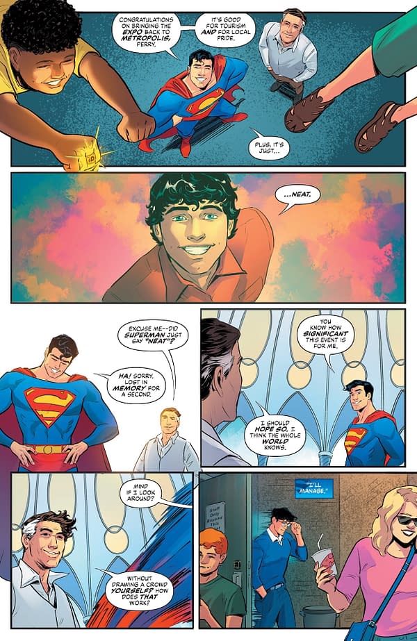 Interior preview page from Action Comics #1087