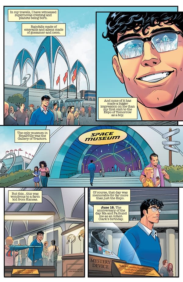 Interior preview page from Action Comics #1087