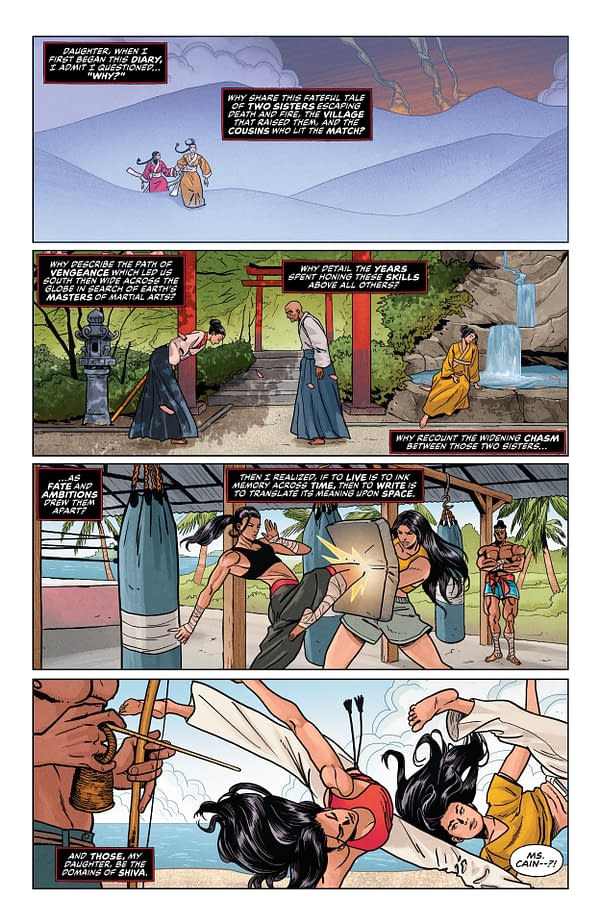 Interior preview page from Batgirl #8