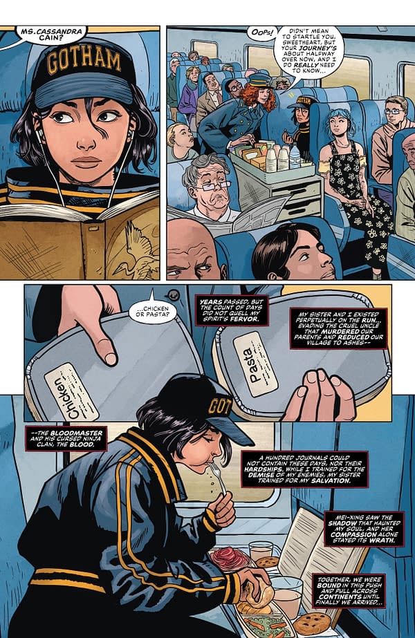Interior preview page from Batgirl #8