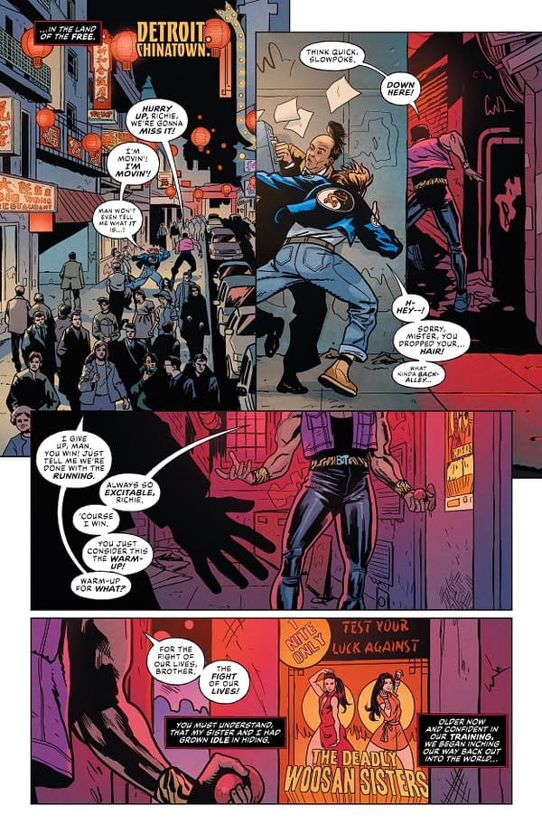 Interior preview page from Batgirl #8