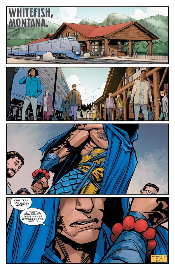 Interior preview page from Batgirl #9