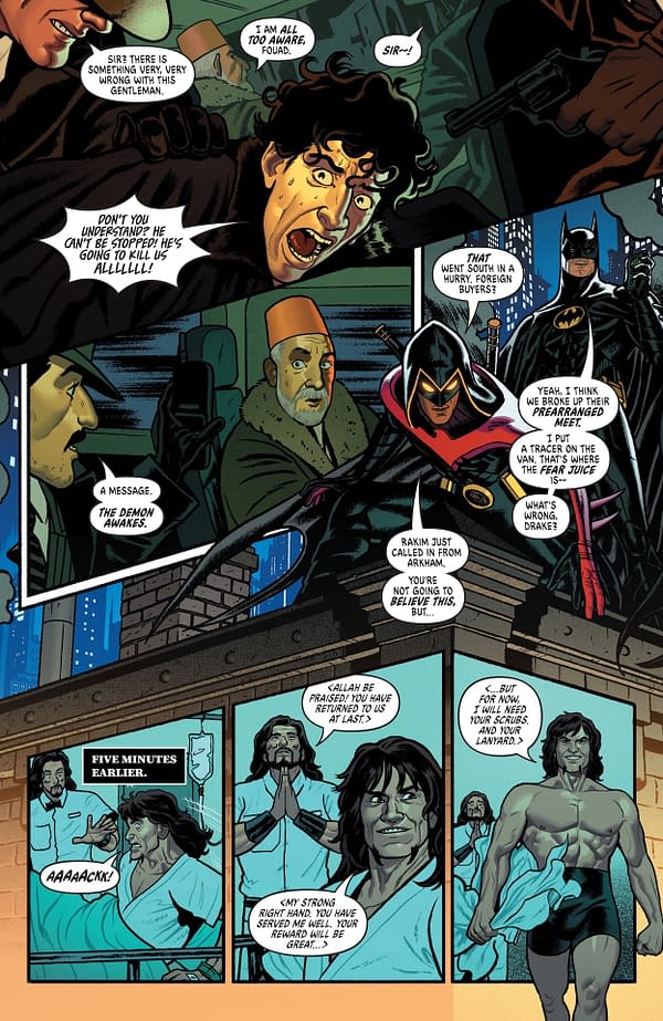 Interior preview page from Batman '89 Echoes #6