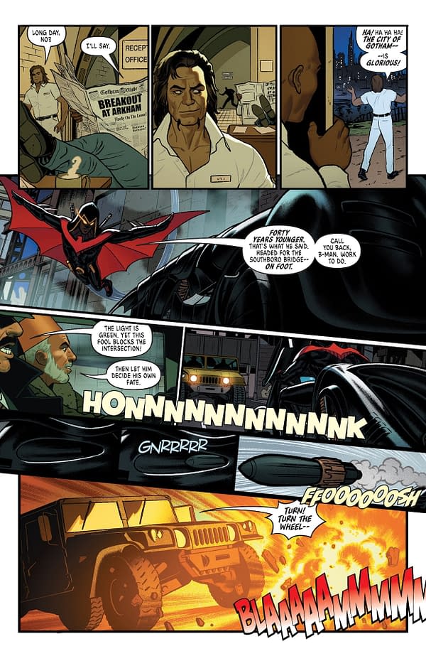 Interior preview page from Batman '89 Echoes #6