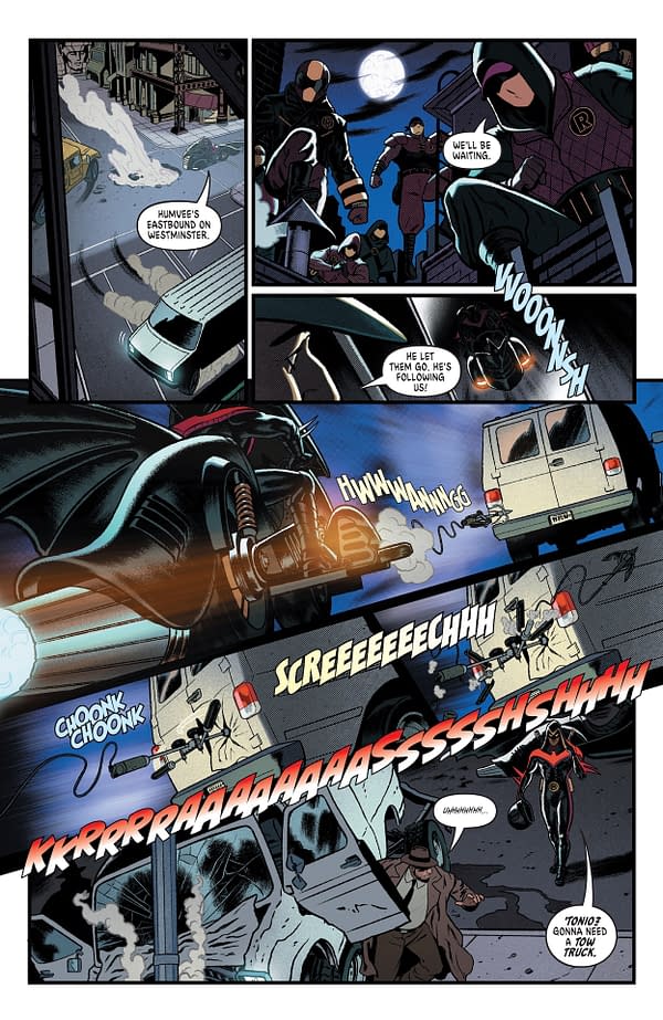 Interior preview page from Batman '89 Echoes #6