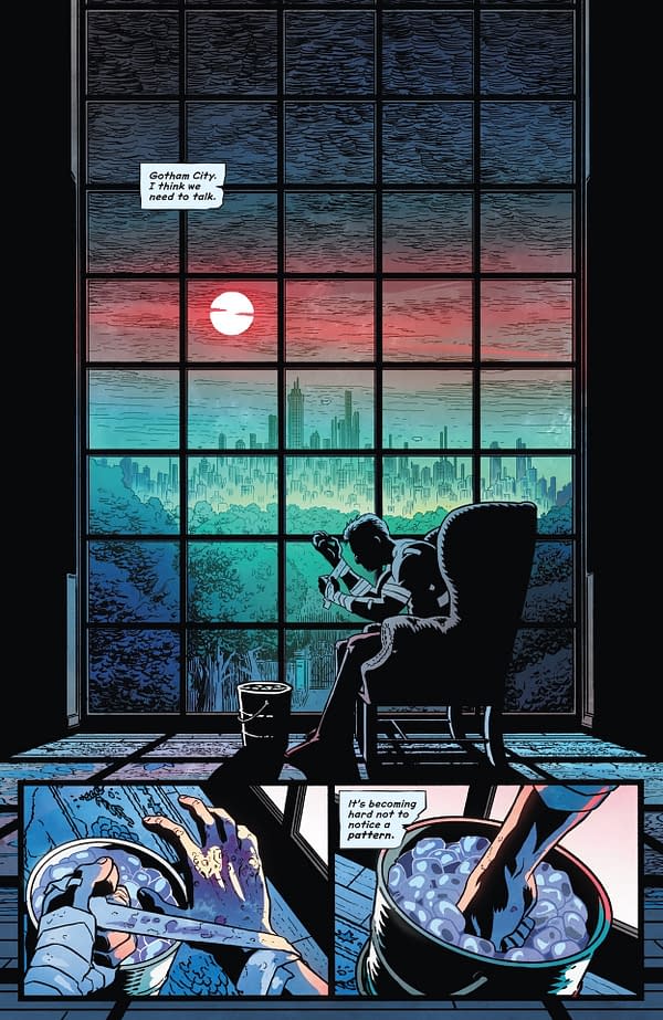 Interior preview page from Batman: Dark Patterns #7