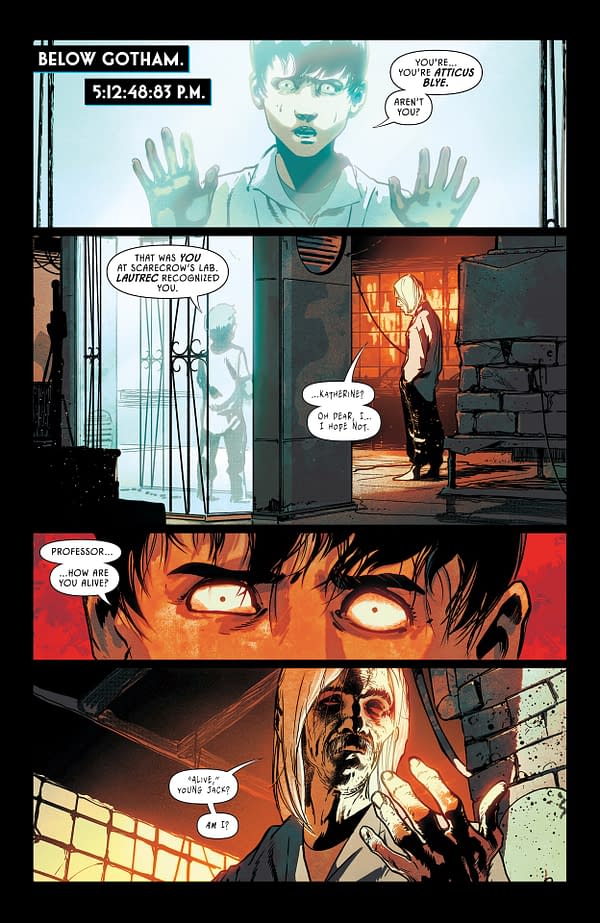 Interior preview page from Batman and Robin #22
