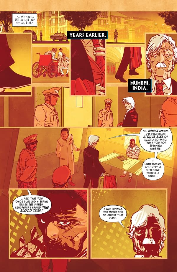Interior preview page from Batman and Robin #22