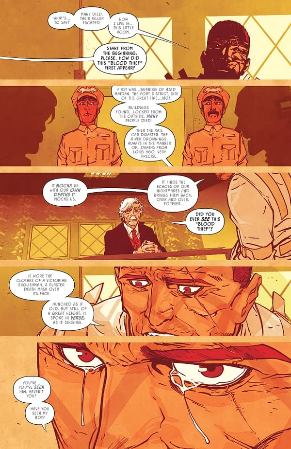 Interior preview page from Batman and Robin #22