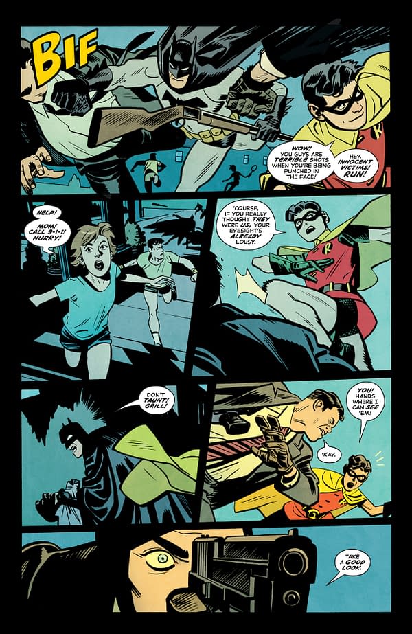 Interior preview page from Batman and Robin: Year One #8