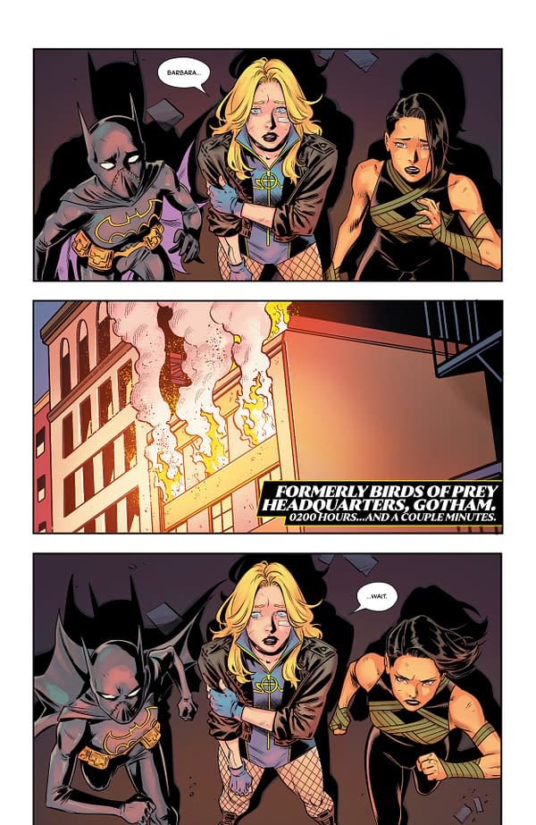 Interior preview page from Birds of Prey #23