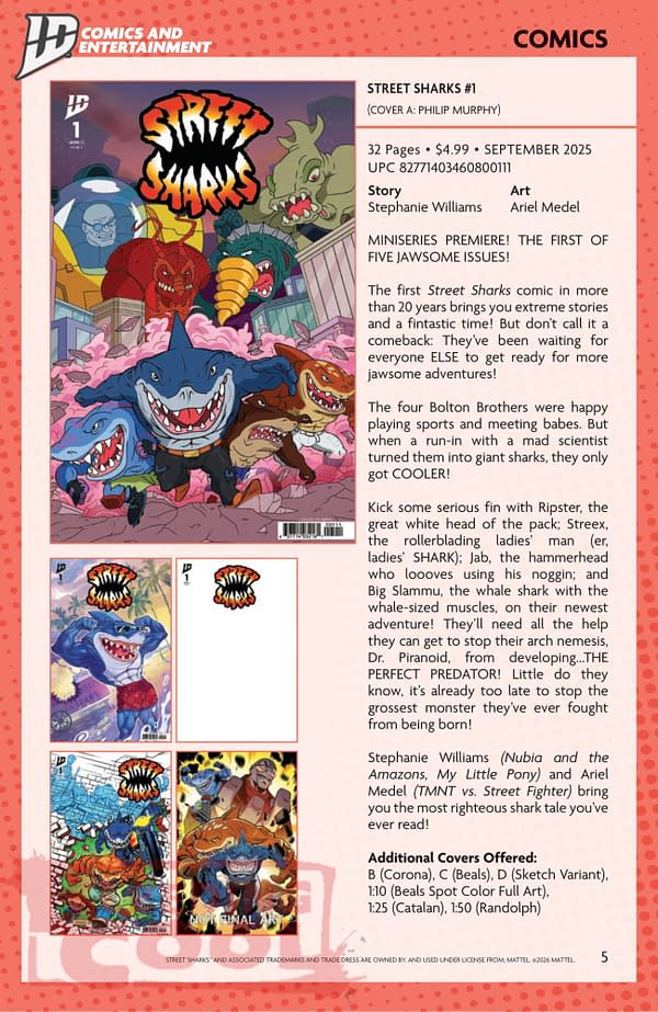 IDW September 2025 Solicits & Solicitations