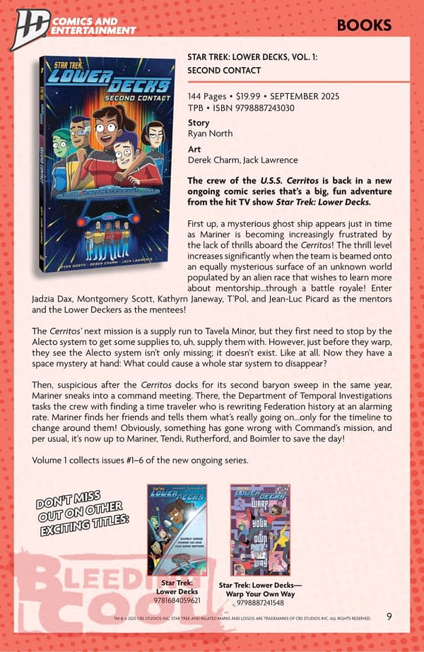 IDW September 2025 Solicits & Solicitations