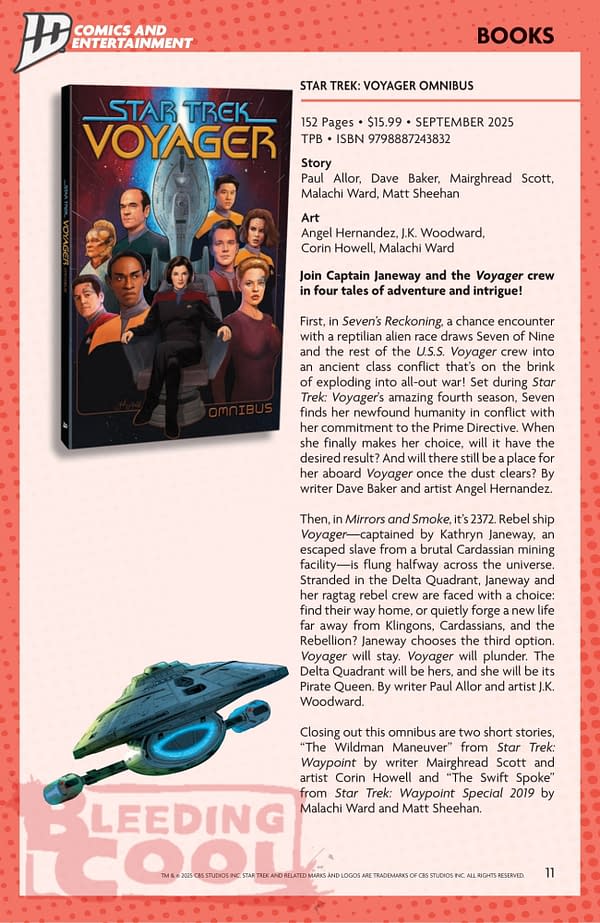 IDW September 2025 Solicits & Solicitations