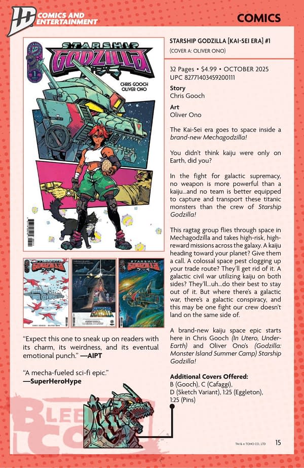 IDW September 2025 Solicits & Solicitations