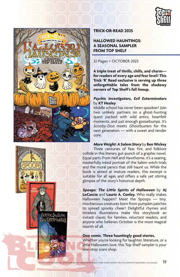 IDW September 2025 Solicits & Solicitations