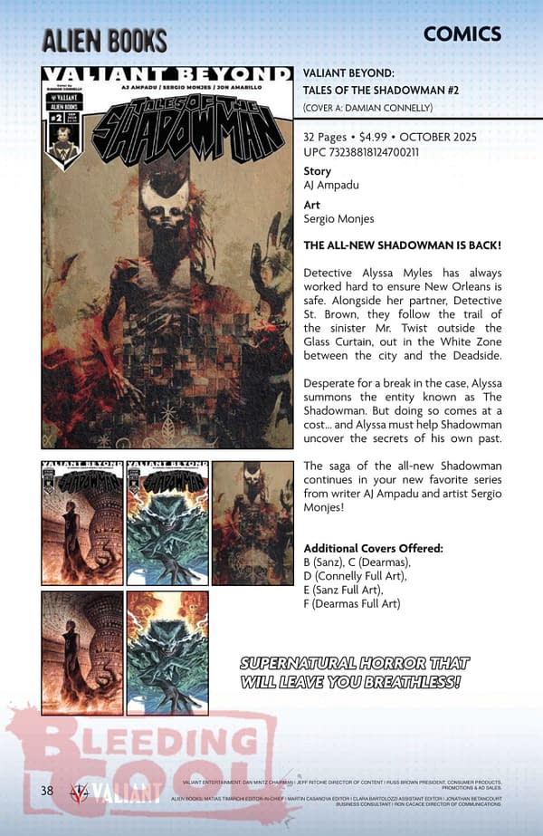 IDW September 2025 Solicits & Solicitations