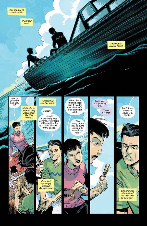 Interior preview page from Catwoman #77