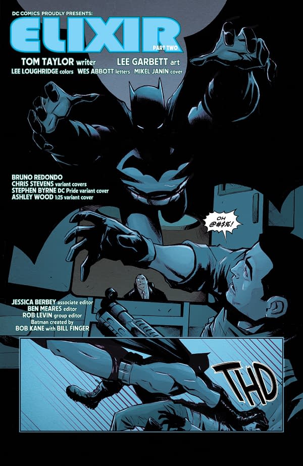 Interior preview page from Detective Comics #1098