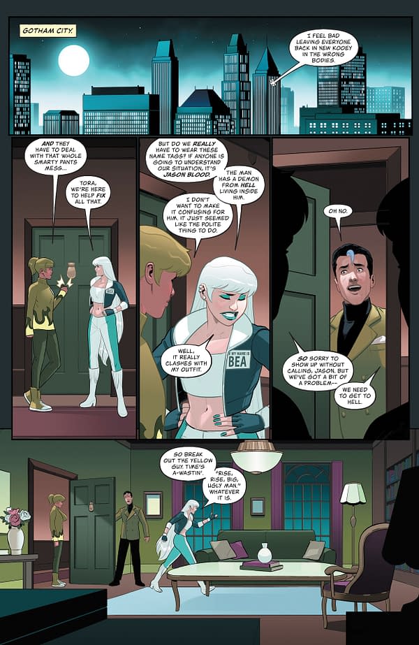 Interior preview page from Fire and Ice: When Hell Freezes Over #3