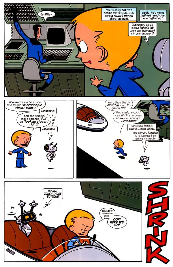 Marvel Brings Back Franklin Richards: Son Of A Genius For 2025