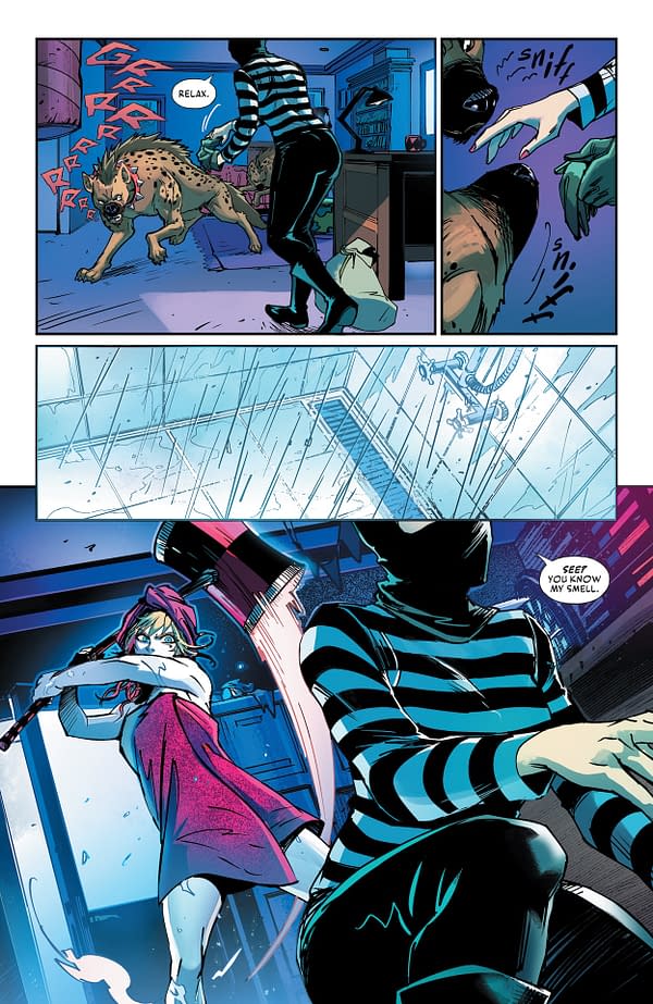 Interior preview page from Gotham City Sirens: Unfit for Orbit #1