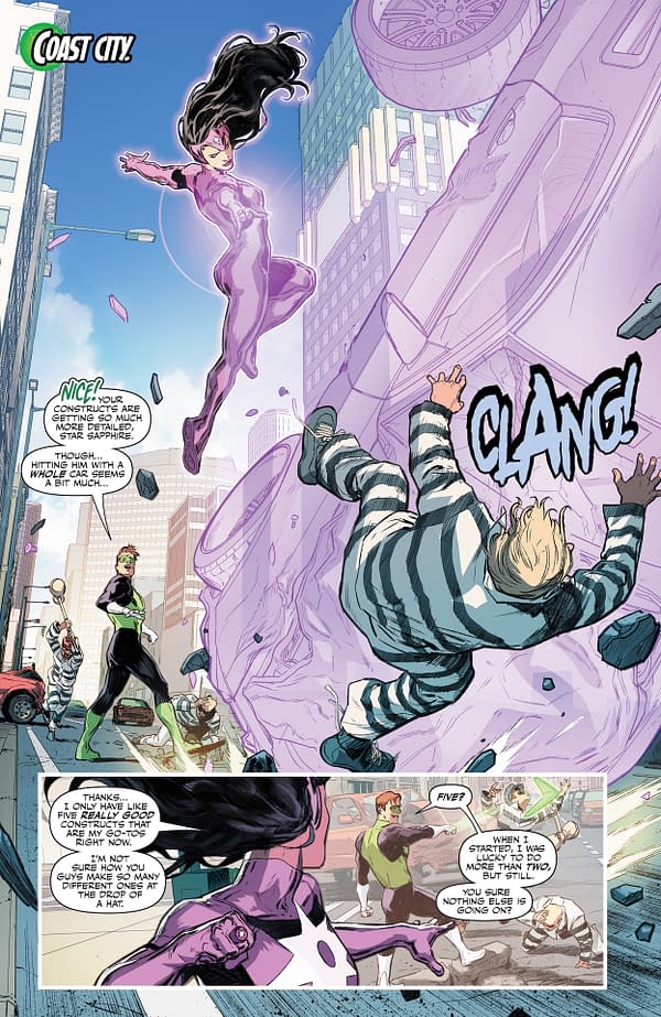 Interior preview page from Green Lantern #24