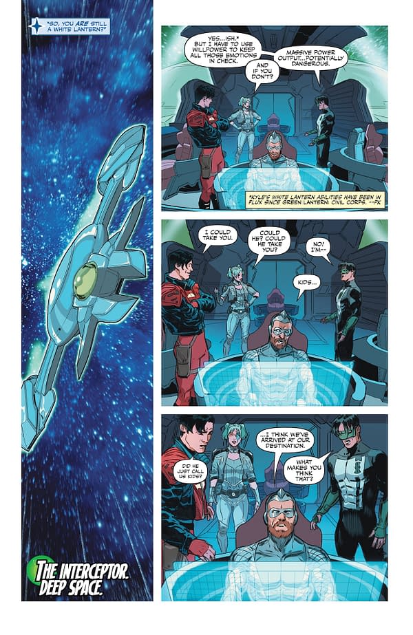 Interior preview page from Green Lantern #24