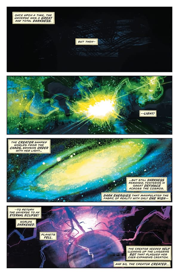 Interior preview page from Green Lantern Dark #5