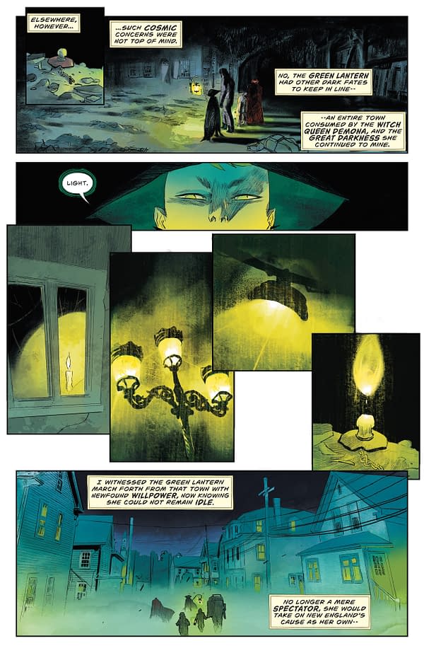 Interior preview page from Green Lantern Dark #5
