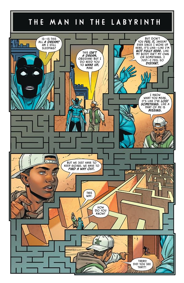 Interior preview page from JSA #9