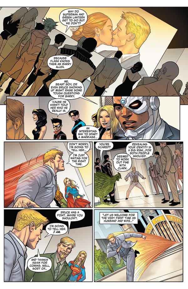 Interior preview page from Justice League vs. Godzilla vs. Kong 2 #1